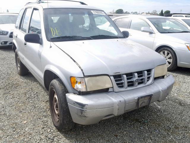 KNDJB723315691298 - 2001 KIA SPORTAGE SILVER photo 1