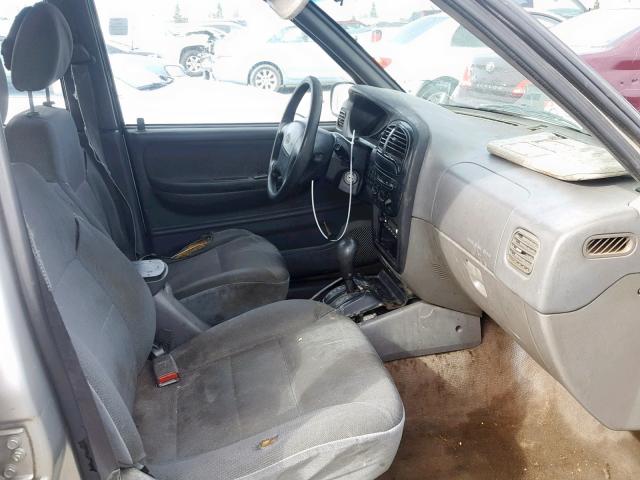 KNDJB723315691298 - 2001 KIA SPORTAGE SILVER photo 5