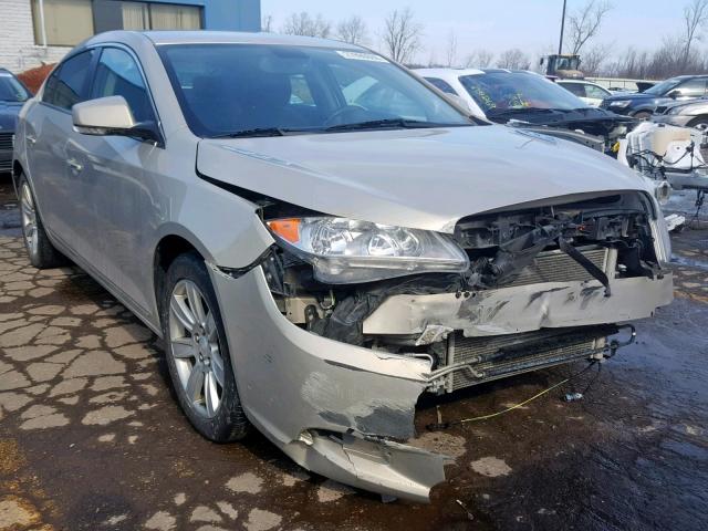 1G4GC5EG1AF174498 - 2010 BUICK LACROSSE C TAN photo 1