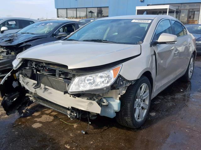 1G4GC5EG1AF174498 - 2010 BUICK LACROSSE C TAN photo 2