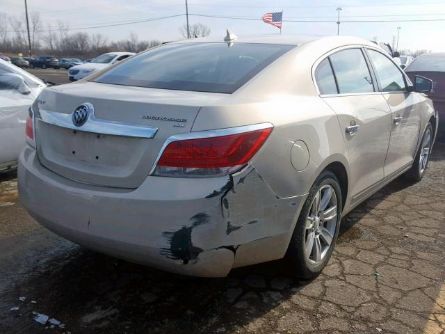 1G4GC5EG1AF174498 - 2010 BUICK LACROSSE C TAN photo 4