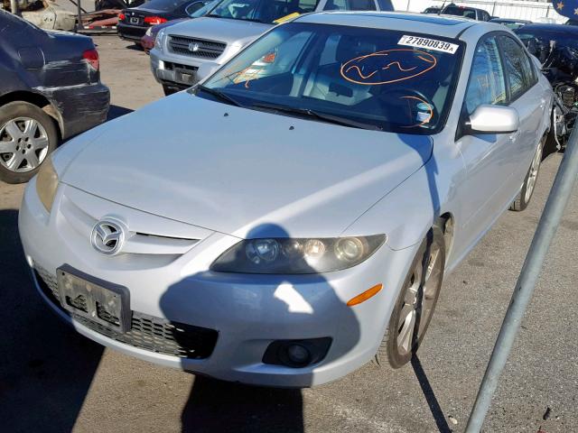 1YVHP84D165M67881 - 2006 MAZDA 6 S SILVER photo 2