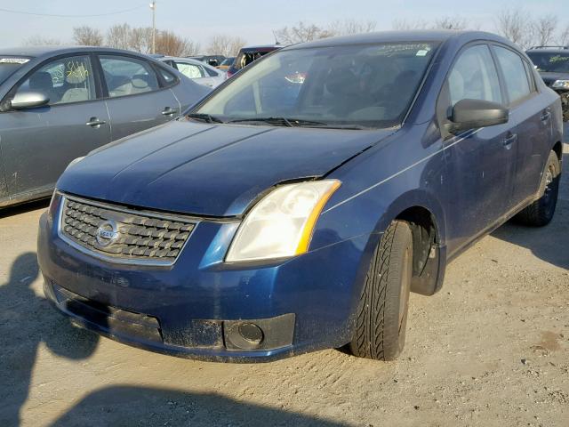 3N1AB61E27L677501 - 2007 NISSAN SENTRA 2.0 BLUE photo 2