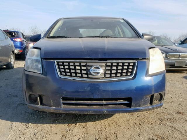 3N1AB61E27L677501 - 2007 NISSAN SENTRA 2.0 BLUE photo 9