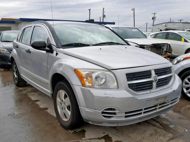 1B3HB28B97D182171 - 2007 DODGE CALIBER SILVER photo 1