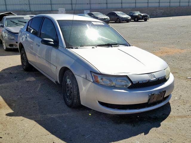 1G8AJ52F53Z107345 - 2003 SATURN ION LEVEL SILVER photo 1
