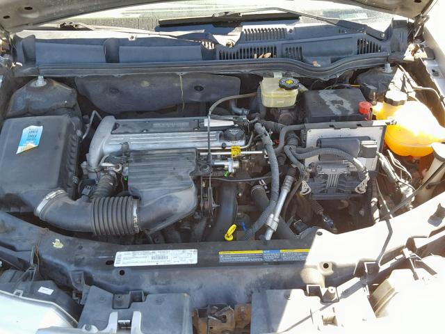 1G8AJ52F53Z107345 - 2003 SATURN ION LEVEL SILVER photo 7