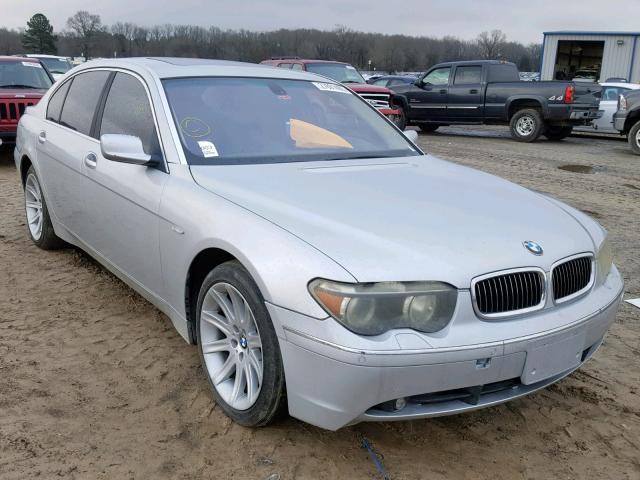 WBAGN63493DS44614 - 2003 BMW 745 LI SILVER photo 1