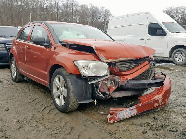 1B3CB3HA9AD568250 - 2010 DODGE CALIBER MA ORANGE photo 1