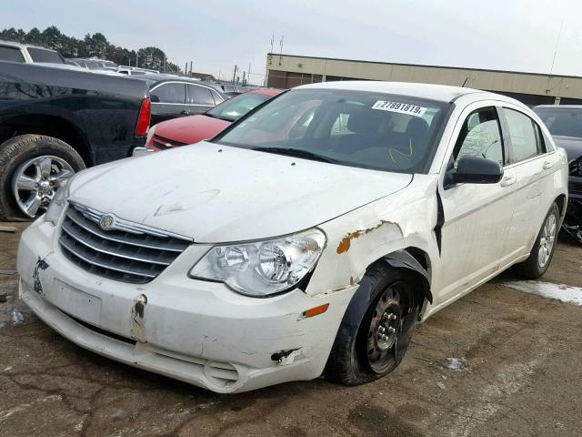 1C3CC4FB1AN207123 - 2010 CHRYSLER SEBRING TO WHITE photo 2