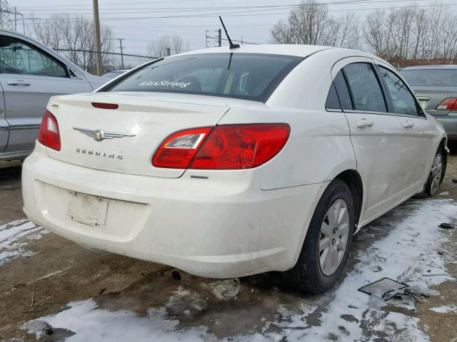 1C3CC4FB1AN207123 - 2010 CHRYSLER SEBRING TO WHITE photo 4