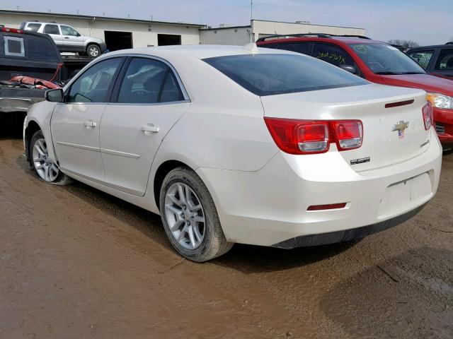 1G11F5SR7DF150100 - 2013 CHEVROLET MALIBU 2LT WHITE photo 3