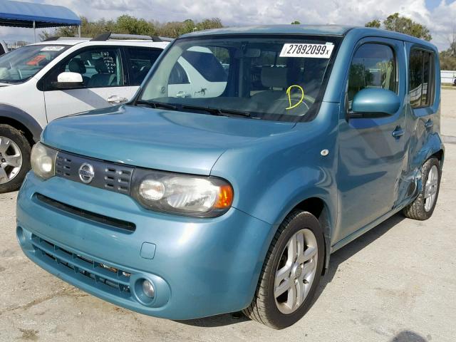 JN8AZ2KR1BT201431 - 2011 NISSAN CUBE BASE GREEN photo 2