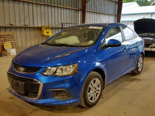 1G1JB5SH7H4157911 - 2017 CHEVROLET SONIC LS 蓝色 照片 2