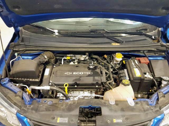 1G1JB5SH7H4157911 - 2017 CHEVROLET SONIC LS 蓝色 照片 7