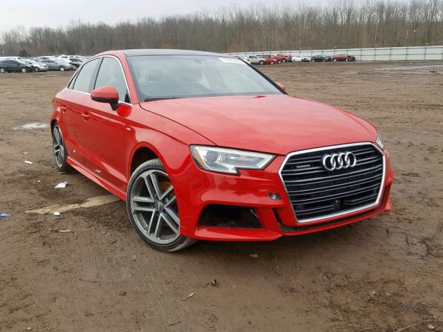 WAUJ8GFF1H1051561 - 2017 AUDI A3 PREMIUM RED photo 1