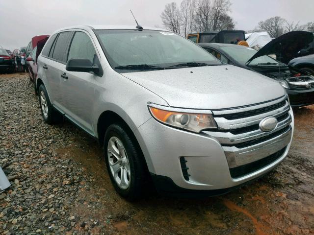 2FMDK4GC9DBB26778 - 2013 FORD EDGE SE SILVER photo 1