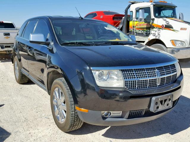 2LMDU68C18BJ05745 - 2008 LINCOLN MKX BLACK photo 1