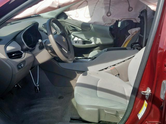 1G1ZB5ST3GF274234 - 2016 CHEVROLET MALIBU LS MAROON photo 5