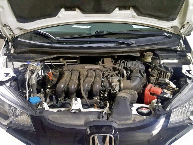 3HGGK5H54FM716428 - 2015 HONDA FIT LX WHITE photo 7