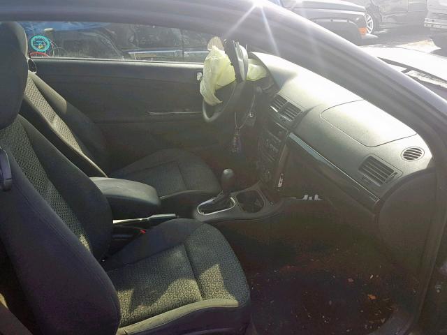 1G2AS18H397271755 - 2009 PONTIAC G5 BLACK photo 5