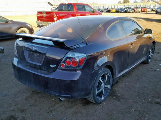 JTKDE167980255926 - 2008 TOYOTA SCION MAROON photo 4