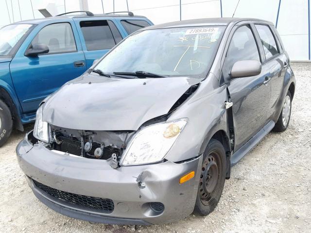 JTKKT624250117713 - 2005 TOYOTA SCION XA GRAY photo 2