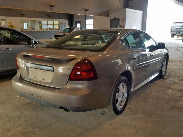 2G2WP552461308402 - 2006 PONTIAC GRAND PRIX GOLD photo 4