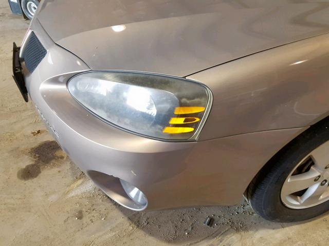 2G2WP552461308402 - 2006 PONTIAC GRAND PRIX GOLD photo 9