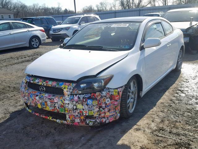JTKDE167070191256 - 2007 TOYOTA SCION TC თეთრი ფოტო 2