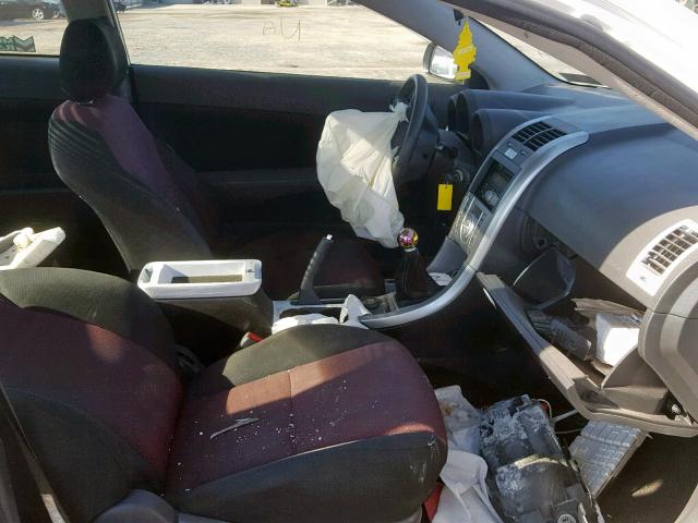 JTKDE167070191256 - 2007 TOYOTA SCION TC თეთრი ფოტო 5