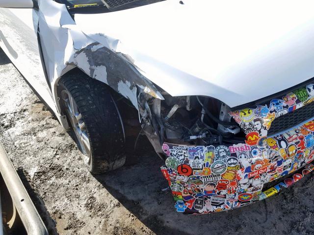 JTKDE167070191256 - 2007 TOYOTA SCION TC თეთრი ფოტო 9