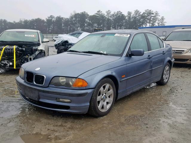 WBAAM5336XFR10784 - 1999 BMW 328 I AUTO BLUE photo 2