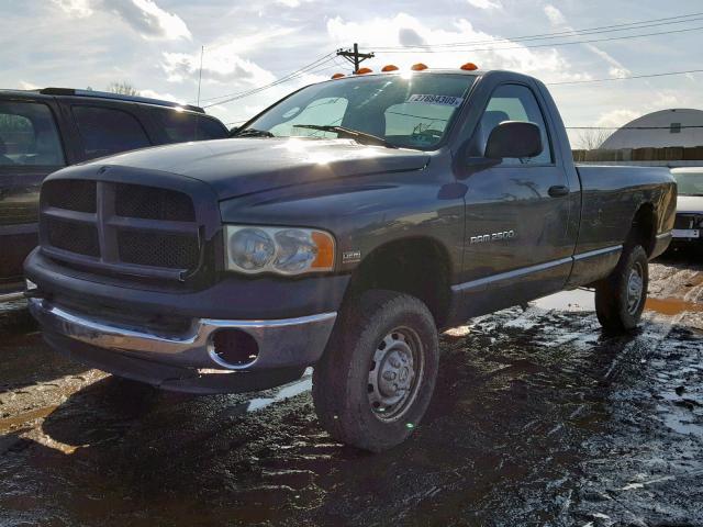 3D7KU26D03G785581 - 2003 DODGE RAM 2500 S Գրաֆիտ լուսանկար 2