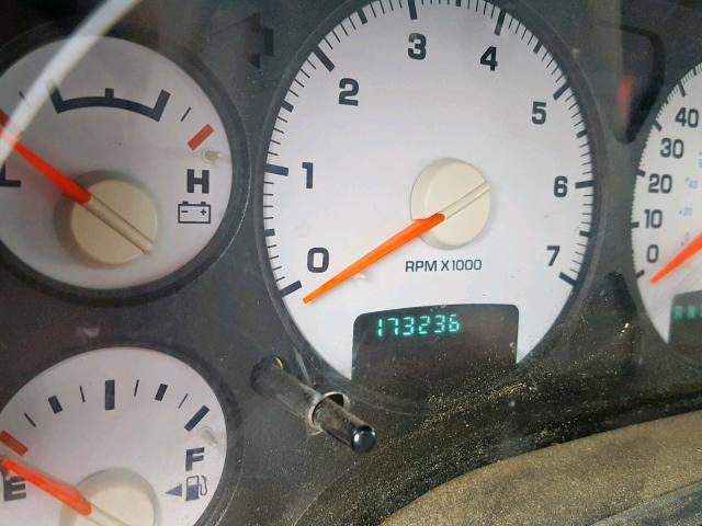 3D7KU26D03G785581 - 2003 DODGE RAM 2500 S Գրաֆիտ լուսանկար 8