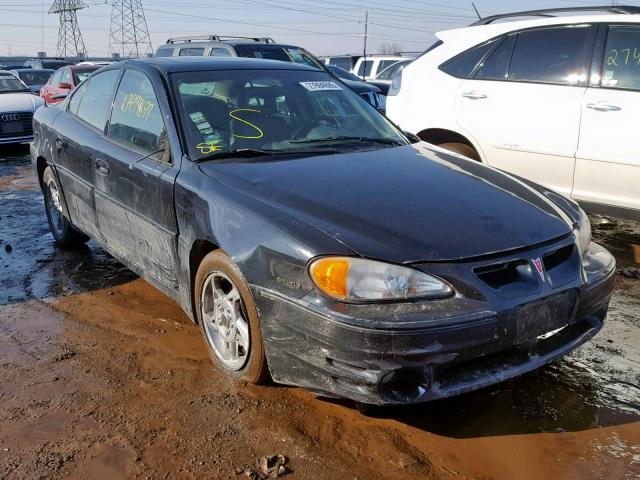 1G2NW52E54M681527 - 2004 PONTIAC GRAND AM G BLACK photo 1