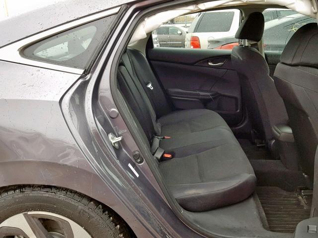 19XZE4F50KE006460 - 2019 HONDA INSIGHT EX GRAY photo 6