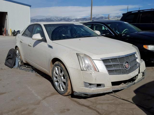 1G6DV57VX80166509 - 2008 CADILLAC CTS HI FEA WHITE photo 1