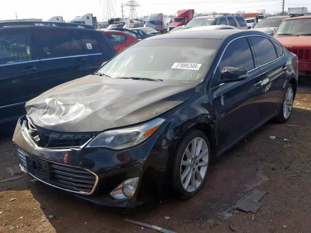 4T1BK1EB7DU035888 - 2013 TOYOTA AVALON BAS BLACK photo 2