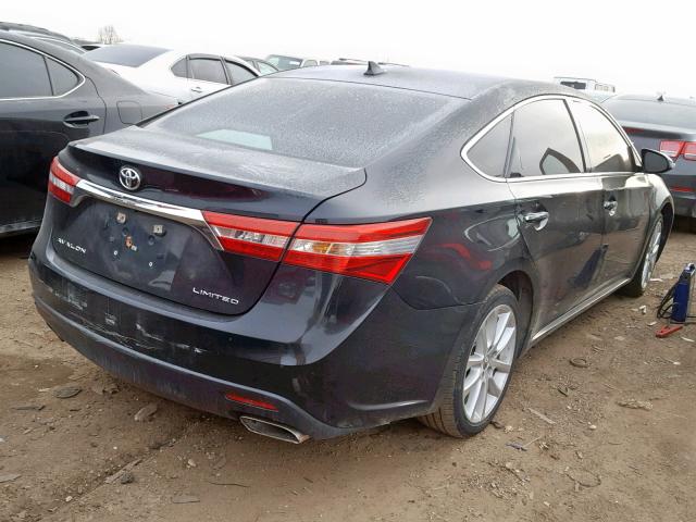 4T1BK1EB7DU035888 - 2013 TOYOTA AVALON BAS BLACK photo 4