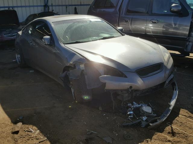 KMHHU6KH2BU044201 - 2011 HYUNDAI GENESIS CO GRAY photo 1