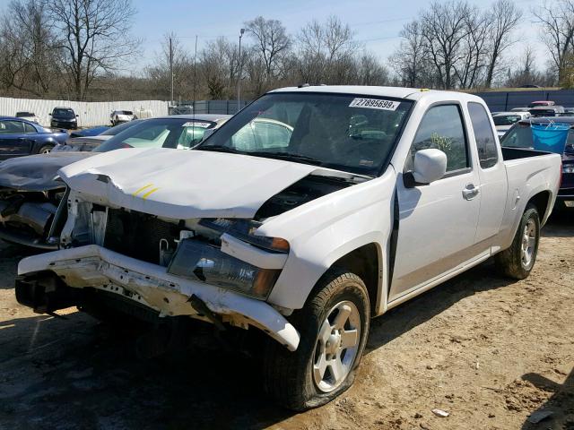 1GCESCF99B8101985 - 2011 CHEVROLET COLORADO L WHITE photo 2