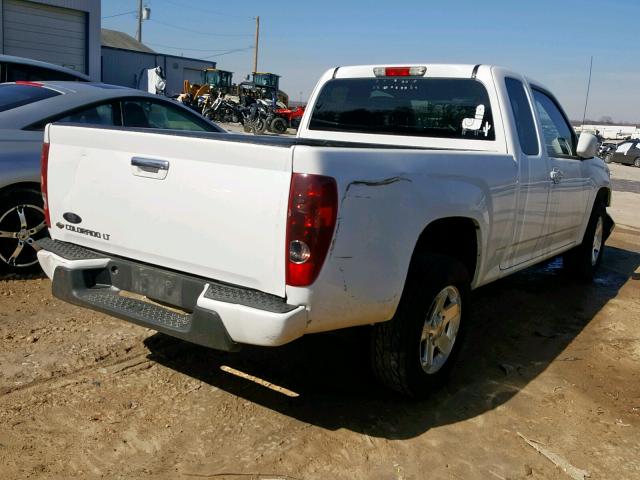 1GCESCF99B8101985 - 2011 CHEVROLET COLORADO L WHITE photo 4