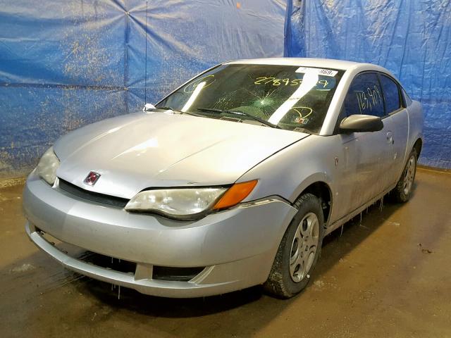 1G8AM12F64Z147614 - 2004 SATURN ION LEVEL SILVER photo 2
