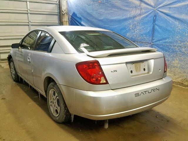 1G8AM12F64Z147614 - 2004 SATURN ION LEVEL SILVER photo 3