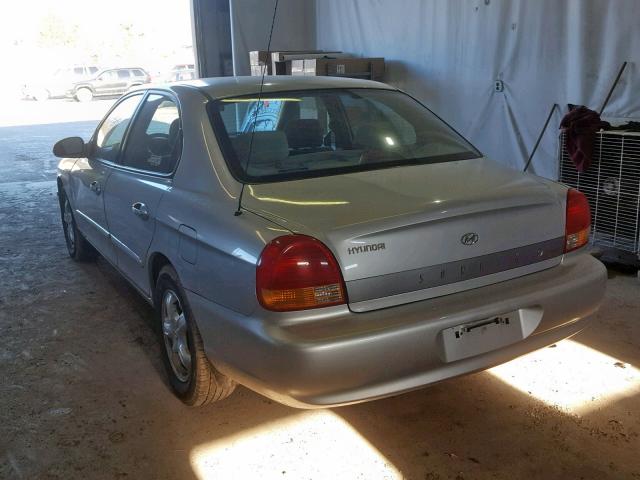 KMHWF25S91A409507 - 2001 HYUNDAI SONATA GL SILVER photo 3