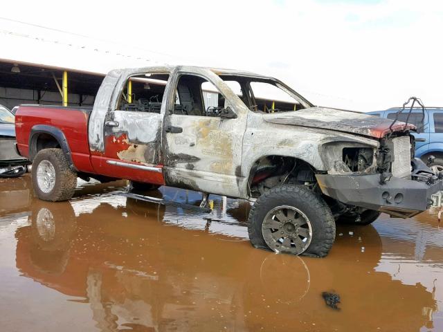 3D7KS29C26G229477 - 2006 DODGE RAM 2500 MAROON photo 10