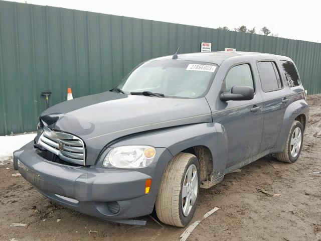 3GNDA33D68S594233 - 2008 CHEVROLET HHR LS Gris foto 2
