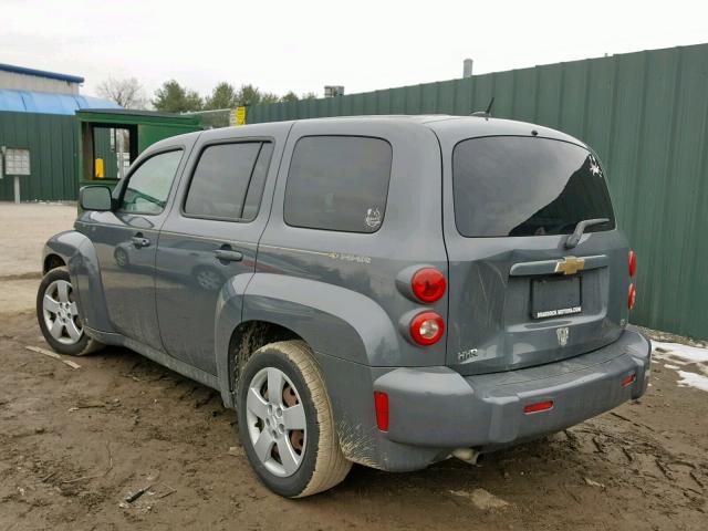3GNDA33D68S594233 - 2008 CHEVROLET HHR LS Gris foto 3