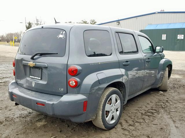 3GNDA33D68S594233 - 2008 CHEVROLET HHR LS Gris foto 4